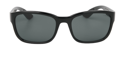 Prada SPS05V Linea Rossa Sunglasses, &pound;120, Accessories, Black, Front view