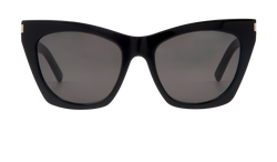 Saint Laurent SL214 Kate Sunglasses, Acetate, Black, C, 2*