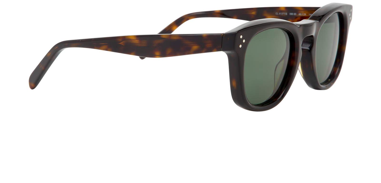 Celine CL41371/ Round Sunglasses, &pound;120, Accessories, Brown, Side view