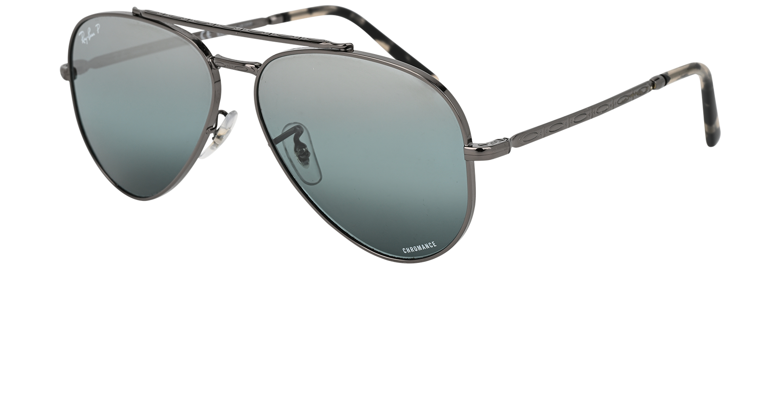 Ray-Ban RB3625 Aviator Sunglasses, &pound;70, Accessories, Black, Bottom view