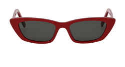 Saint Laurent SL277 Cat Eye Sunglasses, Acetate, Red, C, 2*