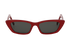 Saint Laurent SL277 Cat Eye Sunglasses, £110, Accessories, Red, Front view
