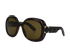 Christian Dior Lady 95.22 R21 Oversized Sunglasses, &pound;195, Accessories, Brown, Bottom view