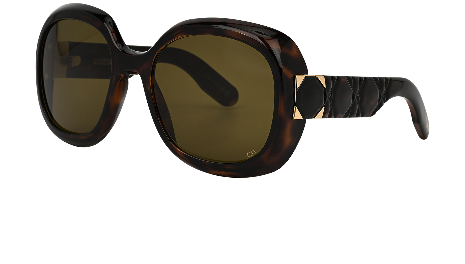 Christian Dior Lady 95.22 R21 Oversized Sunglasses, &pound;195, Accessories, Brown, Bottom view