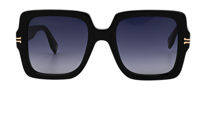 Marc Jacobs MJ1034/S Square Sunglasses, £70, Accessories, Black, Front view