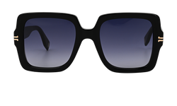 Marc Jacobs MJ1034/S Square Sunglasses, Acetate, Black, 2*