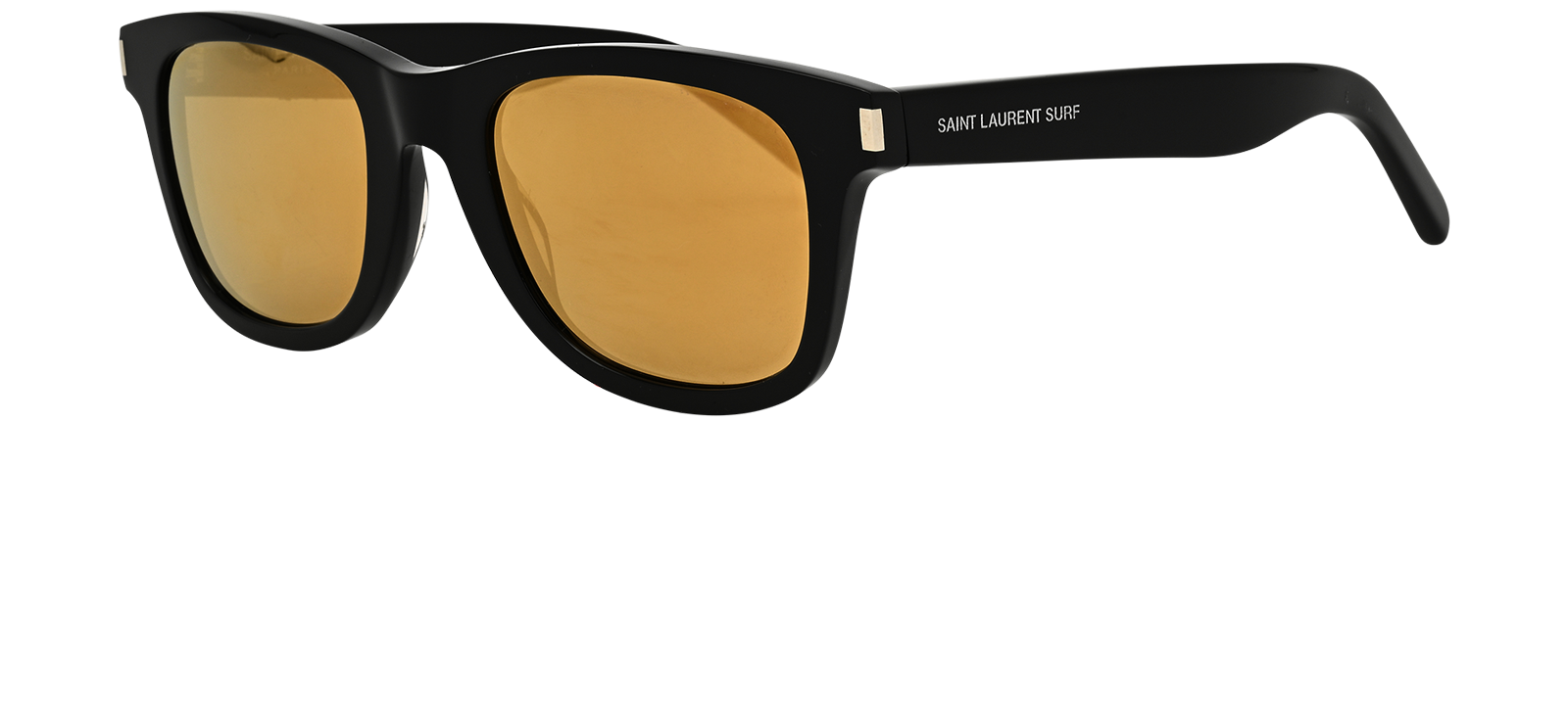 Saint Laurent SL51 Surf Sunglasses, &pound;150, Accessories, Black, Bottom view