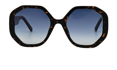 Marc Jacobs 659/S Oversized Sunglasses, £75, Accessories, Brown, Front view