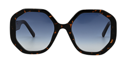 Marc Jacobs 659/S Oversized Sunglasses, Acetate, Brown, 2*