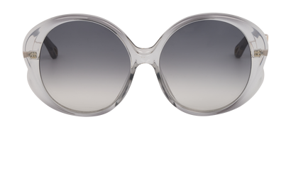 Chloé CE741SA Sunglasses, &pound;120, Accessories, Blue, Front view