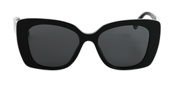 Chanel 5422B Square Sunglasses, Acetate, Black, C, 2*