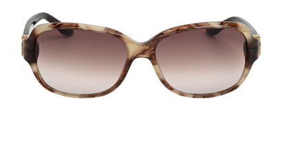 Christian Dior DiorModel2 Sunglasses, &pound;130, Accessories, Brown, Front view