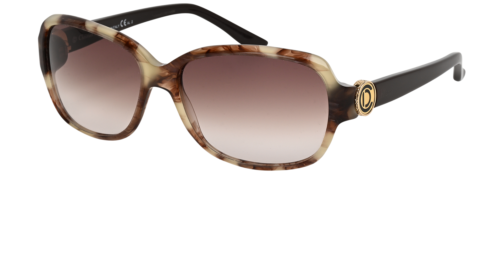Christian Dior DiorModel2 Sunglasses, &pound;130, Accessories, Brown, Bottom view