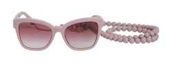 Chanel 5487 Sunglasses With Beaded Strap