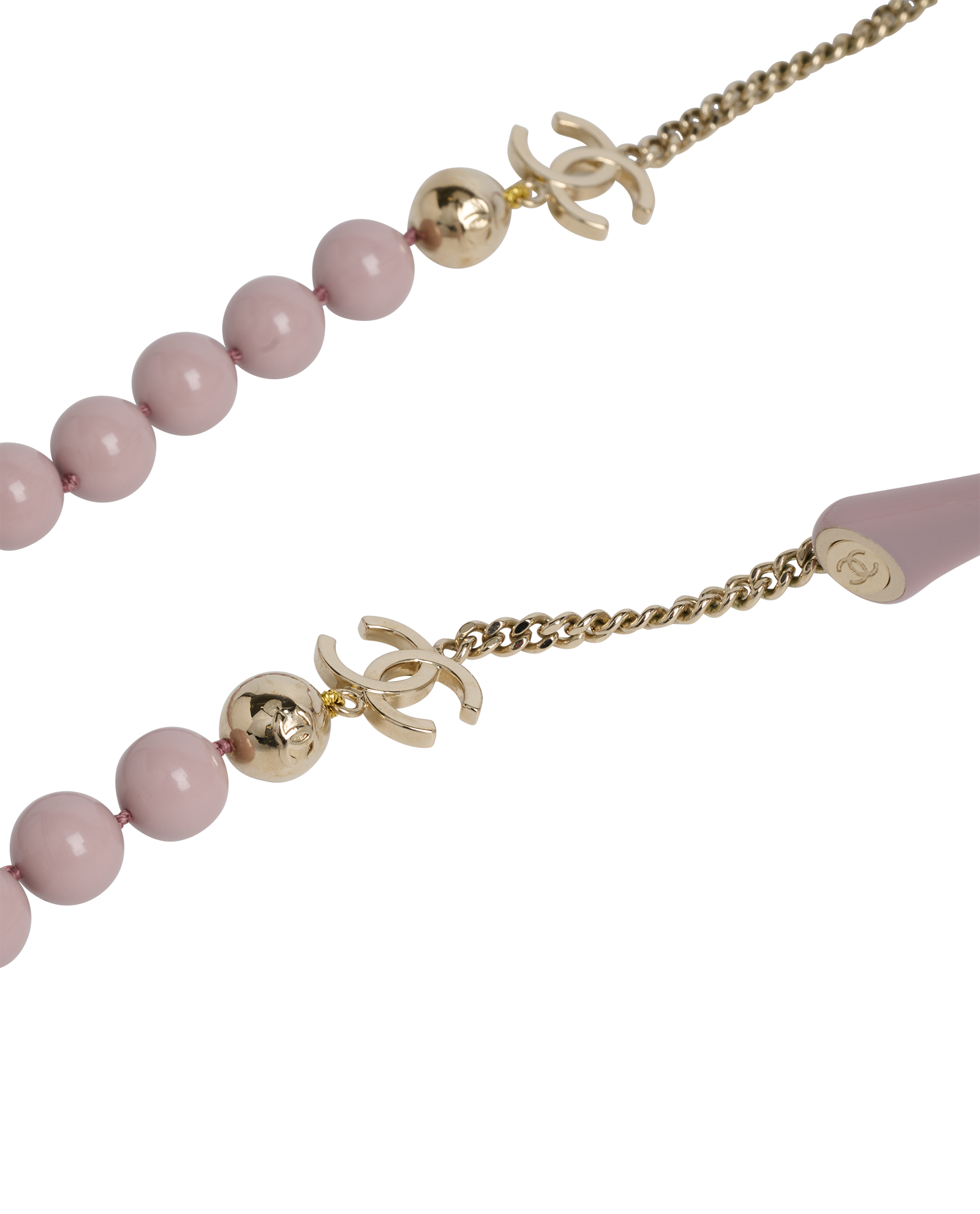 Chanel 5487 Sunglasses With Beaded Strap, &pound;310, Accessories, Pink, Other view
