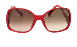 Louis Vuitton Z0075W Gina Sunglasses, Acetate, Red,C/DB, 2*