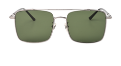 Gucci GG0610SK Square Sunglasses, Metal, Silver, C/DB, 2*