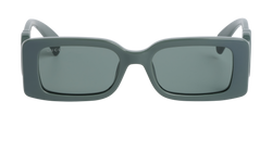 Gucci GG1325S Rectangular Sunglasses, Acetate, Grey, C, 3*