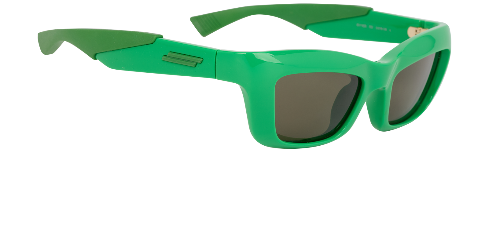 Bottega Veneta BV1182S D-Frame Sunglasses, &pound;120, Accessories, Green, Side view