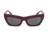 Burberry BE4405 Cat Eye Sunglasses, &pound;95, Accessories, Burgundy, Front view