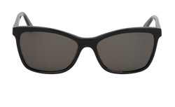 Saint Laurent SL502 Square Sunglasses, Acetate, Black, 1*