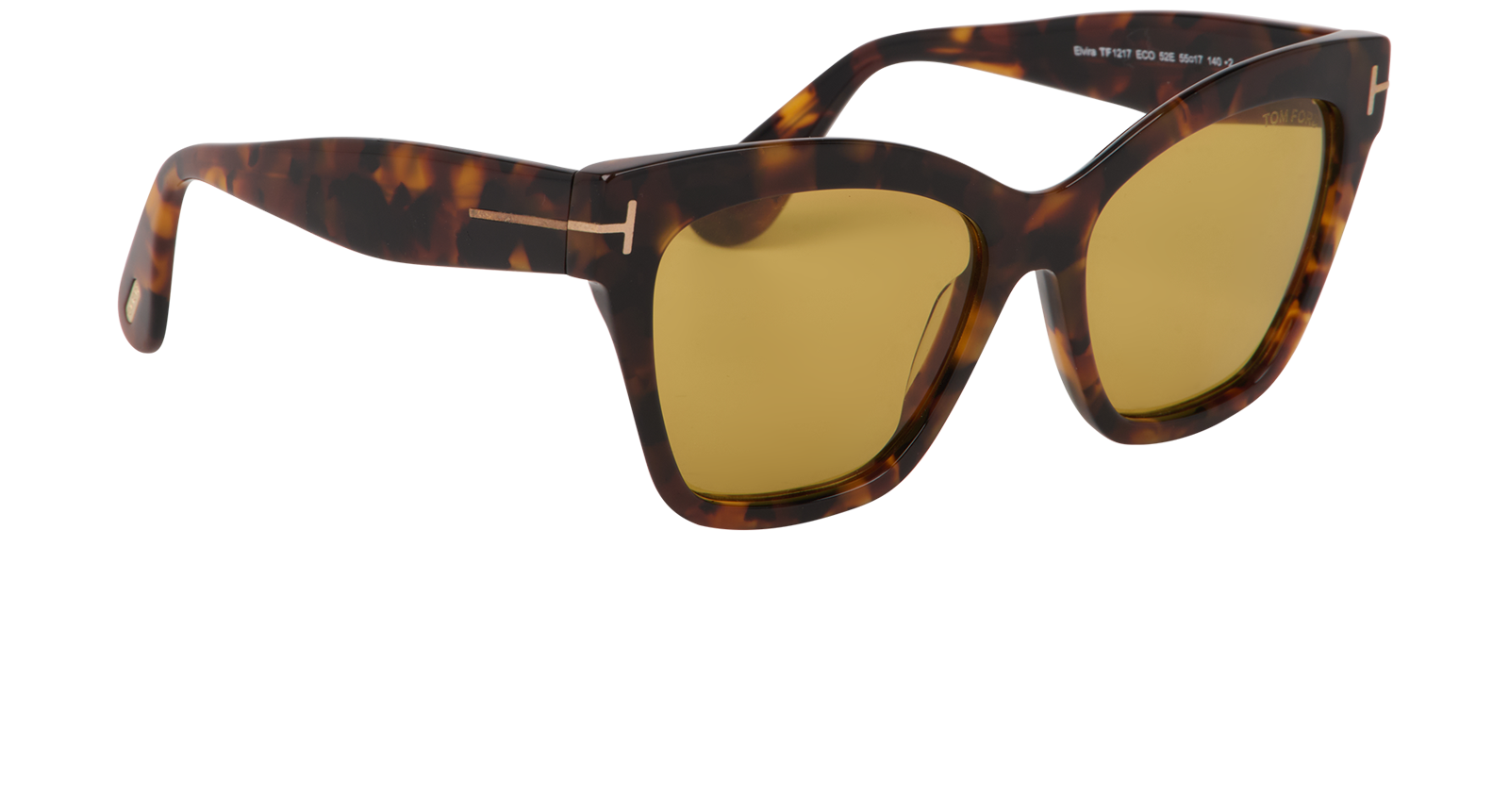 Tom Ford Elvira Sunglasses, &pound;140, Accessories, Brown, Side view