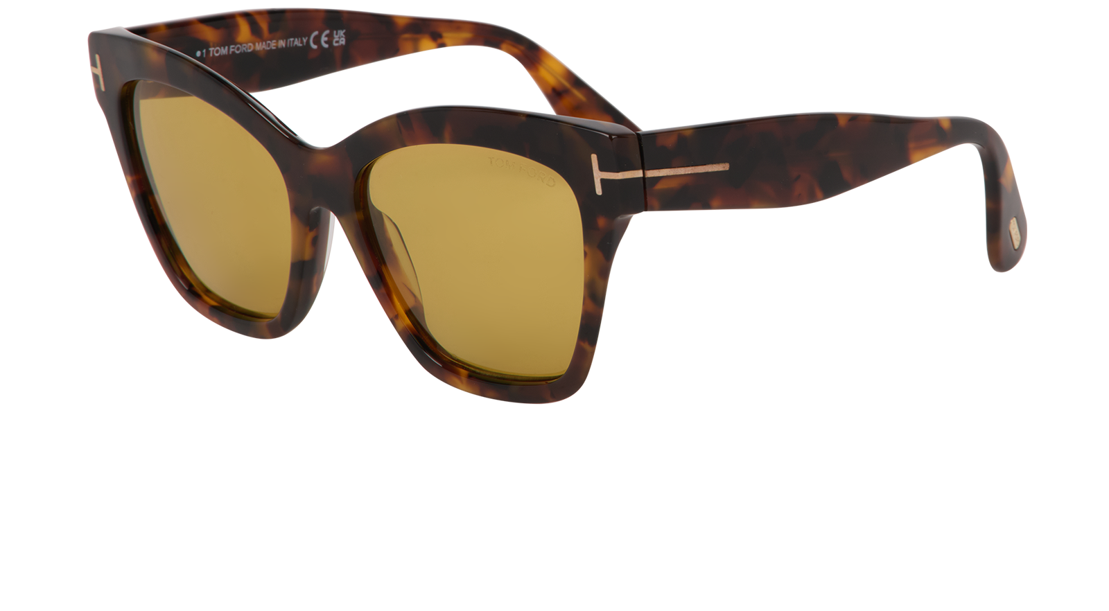 Tom Ford Elvira Sunglasses, &pound;140, Accessories, Brown, Bottom view