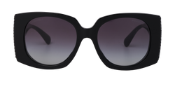 Chanel 71407A Sequins Sunglasses, Acetate, Black, MII, 2*