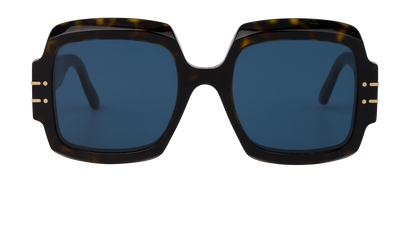 Christian Dior DiorSignature S1U Sunglasses, &pound;225, Accessories, Brown, Front view