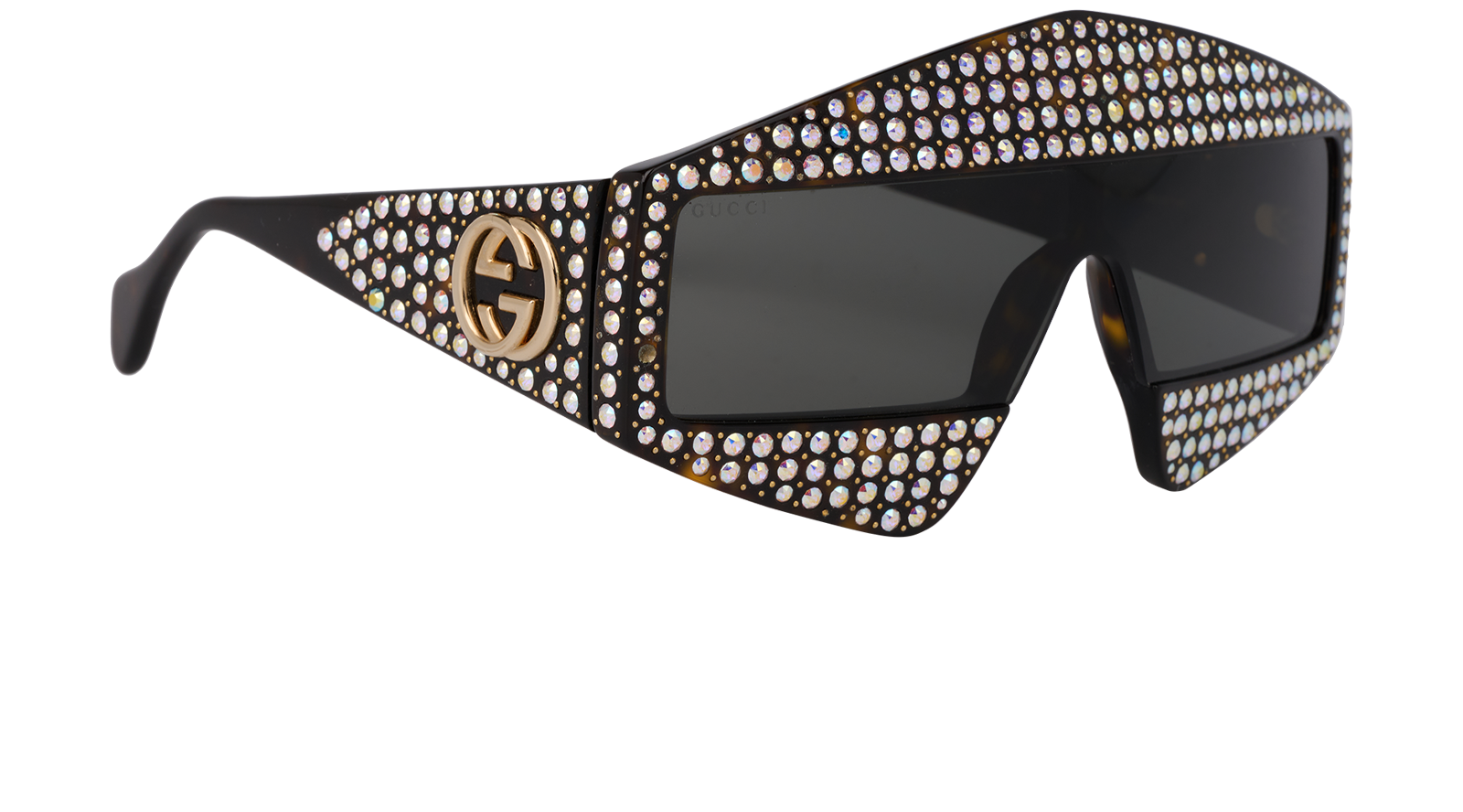 Gucci GG0357S Hollywood Forever Sunglasses, &pound;220, Accessories, Brown, Side view