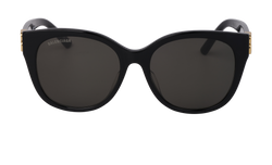 Balenciaga BB0103SA Sunglasses, Acetate, Black, MII, C, 2*