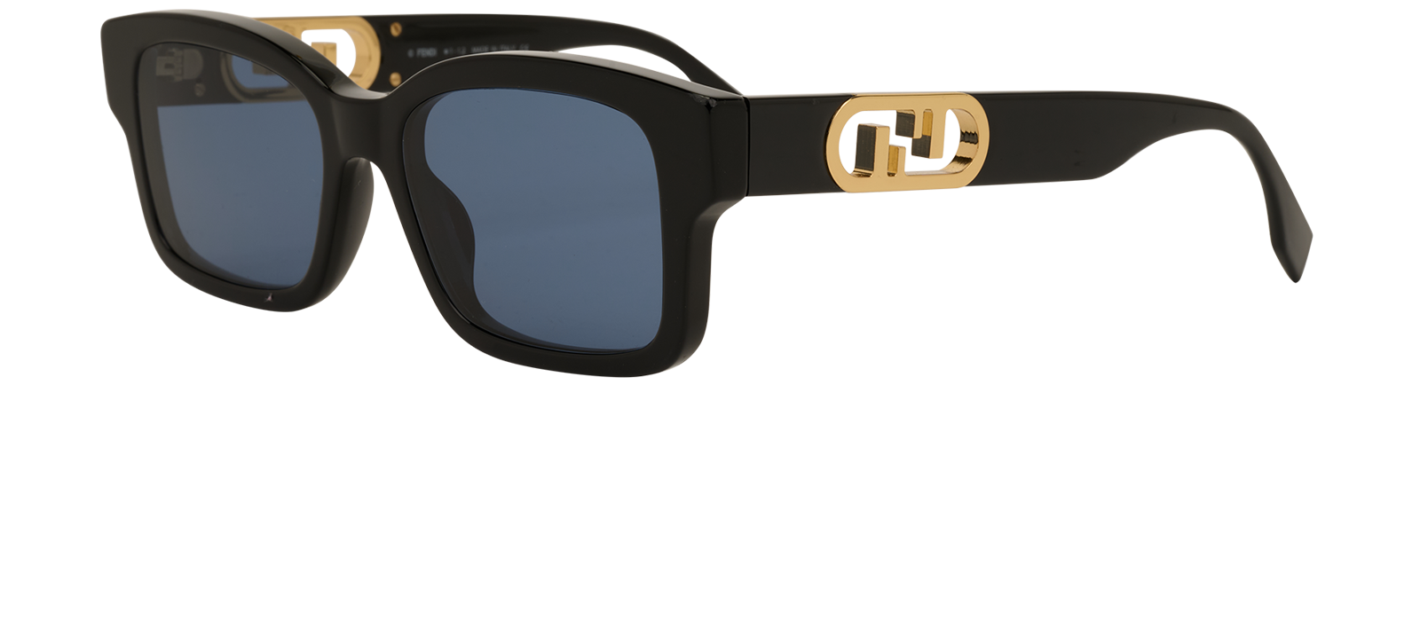 Fendi O'Lock Sunglasses, &pound;180, Accessories, Black, Bottom view
