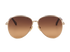 Chloe CH0177S Aviator Sunglasses, &pound;130, Accessories, Gold, Front view
