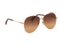 Chloe CH0177S Aviator Sunglasses, &pound;130, Accessories, Gold, Side view