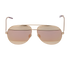 Christian Dior DiorSplit Sunglasses, &pound;140, Accessories, Gold/Pink, Front view