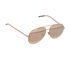 Christian Dior DiorSplit Sunglasses, &pound;140, Accessories, Gold/Pink, Side view