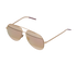 Christian Dior DiorSplit Sunglasses, &pound;140, Accessories, Gold/Pink, Bottom view
