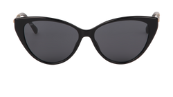 Jimmy Choo VAL/S 807IR Cat Eye Sunglasses, Acetate, Black, 2*