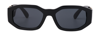 Versace Medusa Biggie Sunglasses, &pound;90, Accessories, Black, Front view