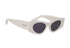 Alaia AA0075S Cat Eye Sunglasses, &pound;110, Accessories, White, Side view