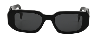Prada SPR17W Prism Sunglasses, &pound;170, Accessories, Black, Front view