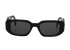 Prada SPR17W Prism Sunglasses, &pound;170, Accessories, Black, Front view