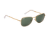 Ray-Ban RB3733 Pilot Sunglasses, &pound;60, Accessories, Gold, Side view