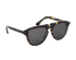 Burberry B4417-U Pilot Sunglasses, &pound;90, Accessories, Brown, Side view