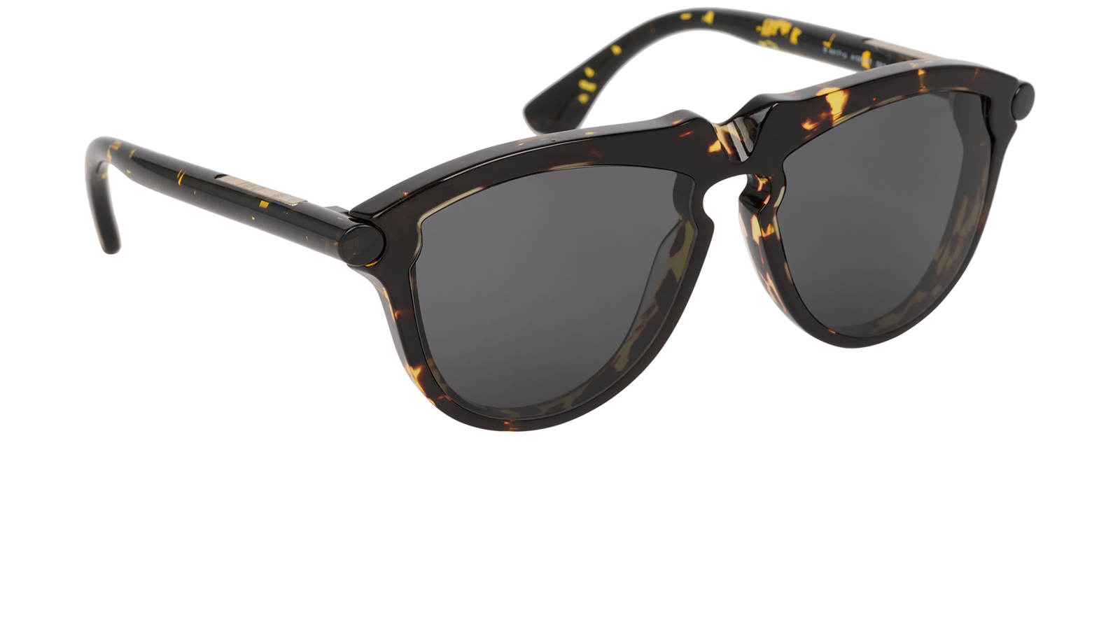 Burberry B4417-U Pilot Sunglasses, &pound;90, Accessories, Brown, Side view