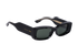 Gucci GG1528S Rectangular Sunglasses, &pound;150, Accessories, Black, Side view