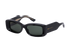 Gucci GG1528S Rectangular Sunglasses, &pound;150, Accessories, Black, Bottom view