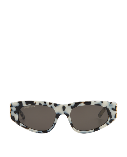 Balenciaga Dynasty D-Frame Sunglasses, front view