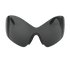 Balenciaga Mask Butterfly Sunglasses, front view