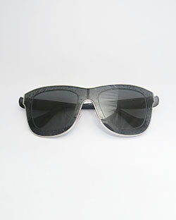Balenciaga BA0055 Sunglasses, Grey Cateye Frame, Grey Lens, With Case